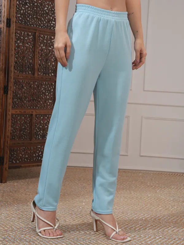 Vishudh Women Blue Women Kurta With Trousers