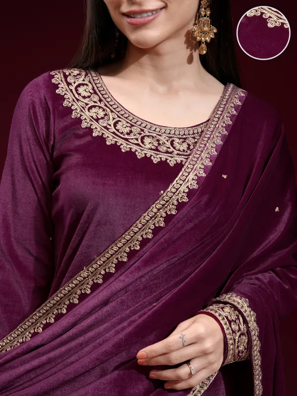 Women Kurta With Trouser And Dupatta