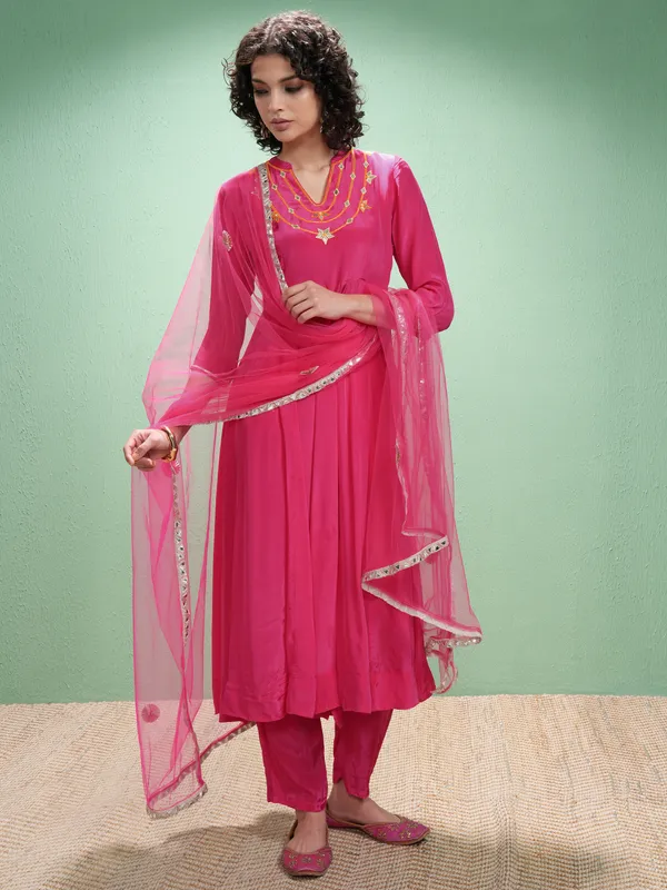 Women Kurta With Trouser And Dupatta