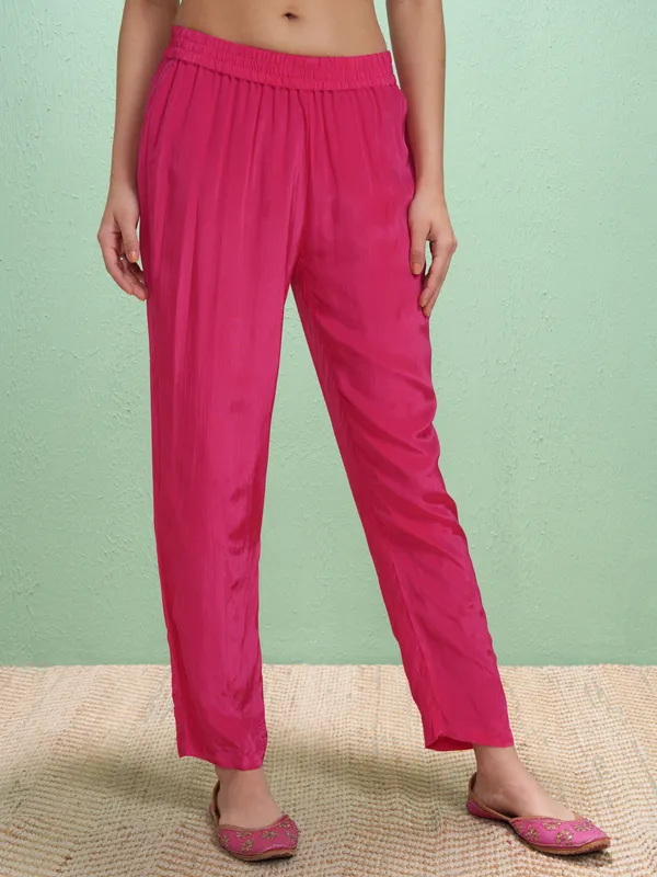 Women Kurta With Trouser And Dupatta