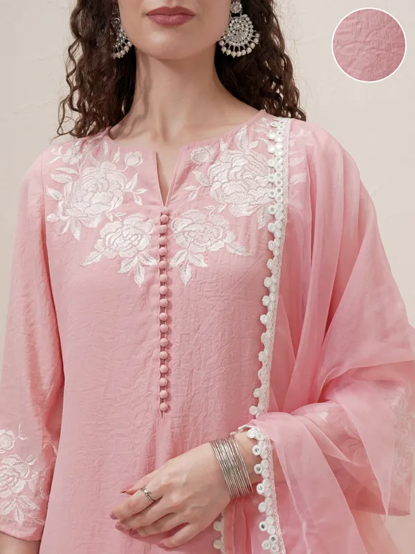 Women Kurta With Trouser And Dupatta
