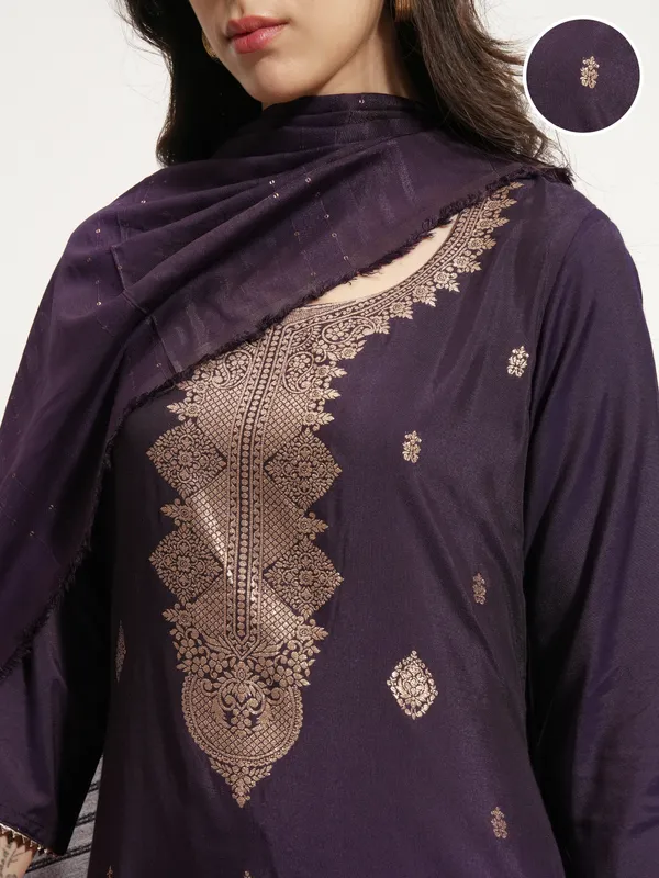 Women Kurta With Trouser And Dupatta