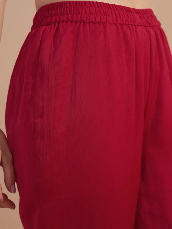 Women Kurta With Trouser And Dupatta