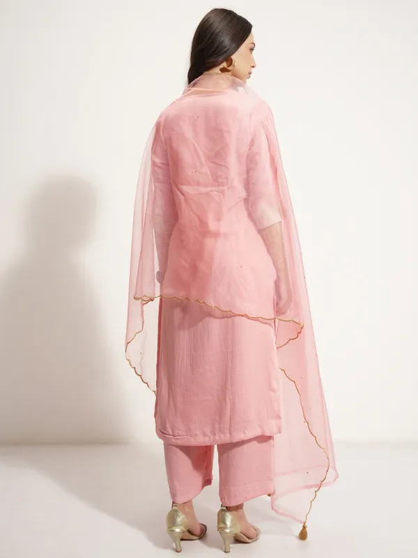 Women Kurta With Trouser And Dupatta