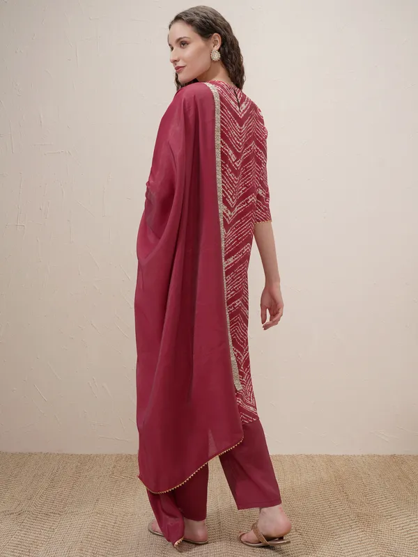 Women Kurta With Trouser And Dupatta