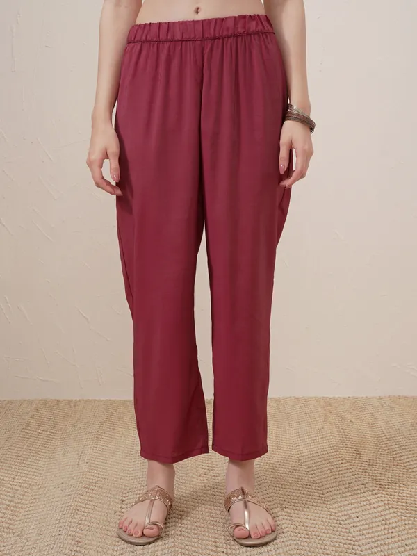 Women Kurta With Trouser And Dupatta