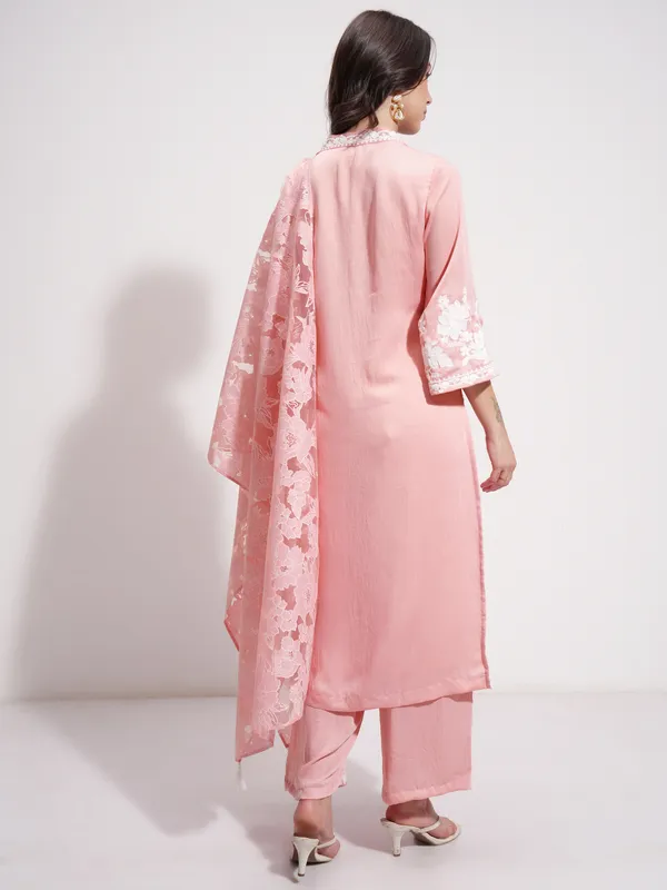 Women Kurta With Trouser And Dupatta