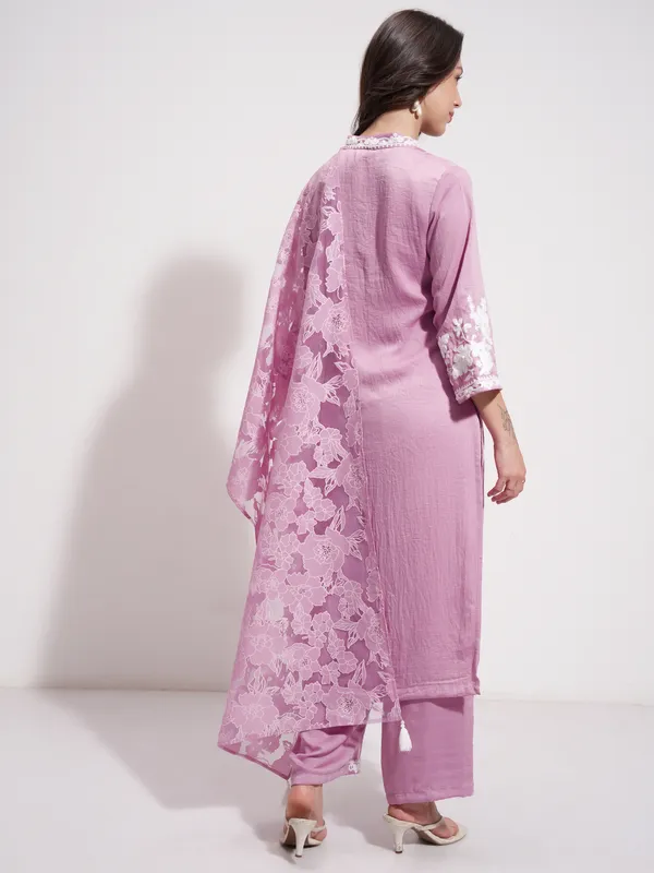 Women Kurta With Trouser And Dupatta