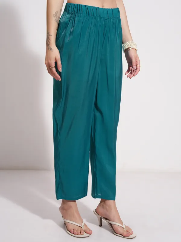 Women Kurta With Trouser And Dupatta