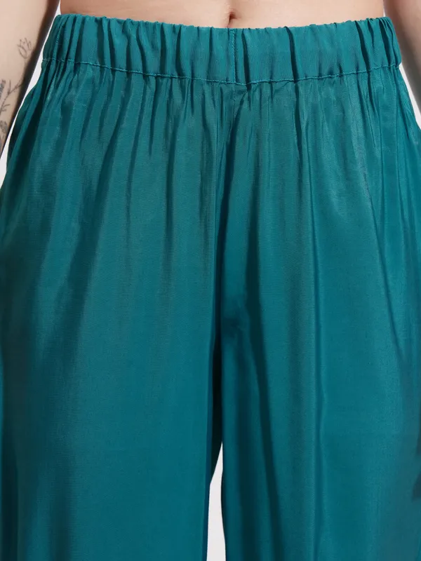 Women Kurta With Trouser And Dupatta