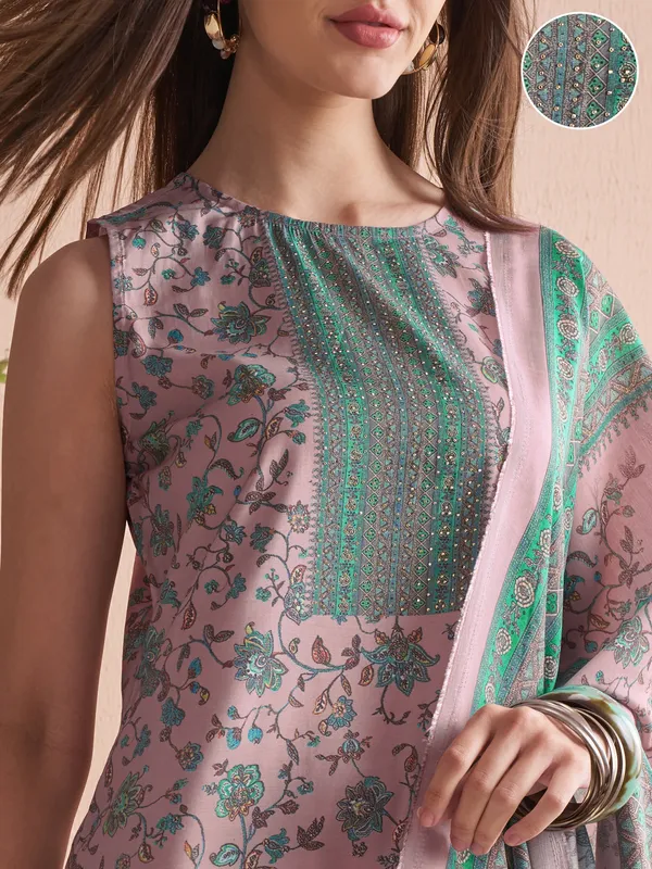 Women Kurta With Trouser And Dupatta