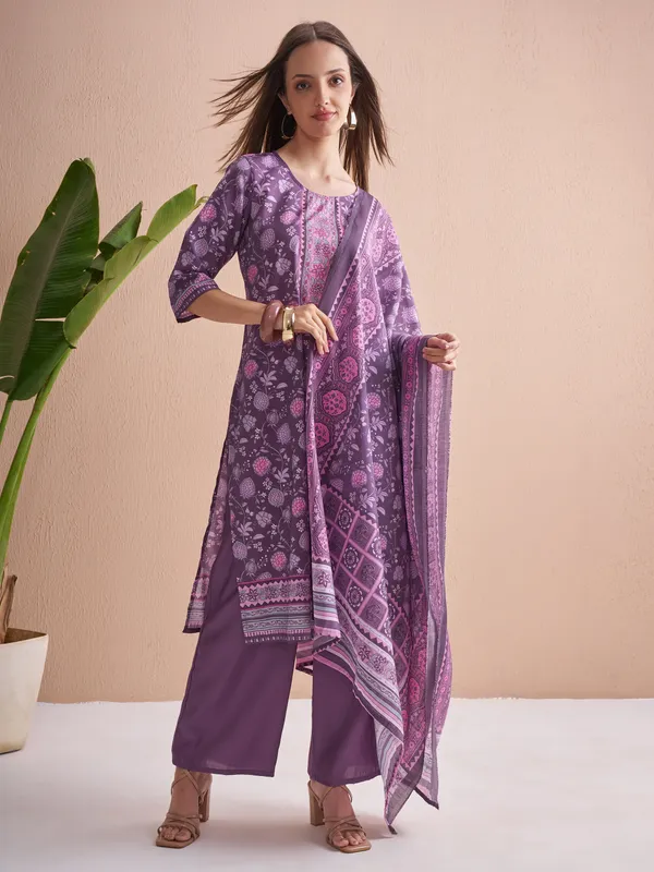 Women Kurta With Trouser And Dupatta