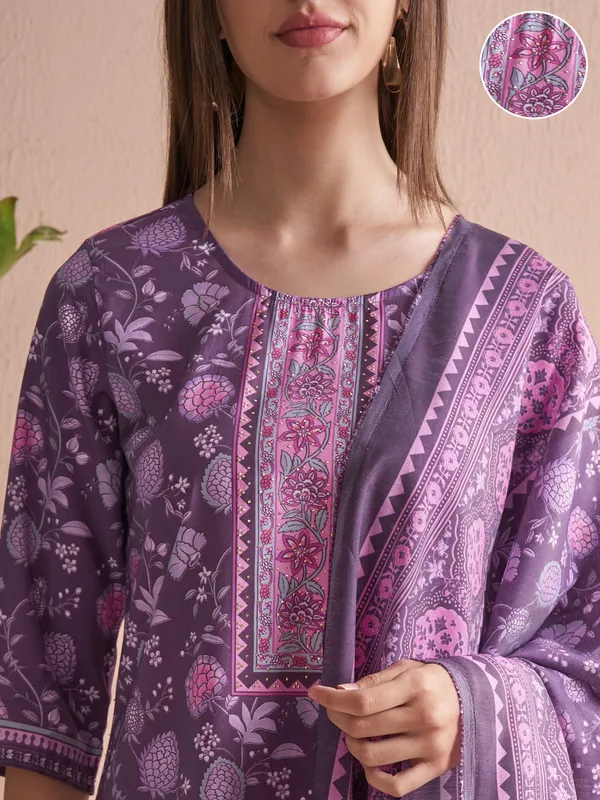 Women Kurta With Trouser And Dupatta