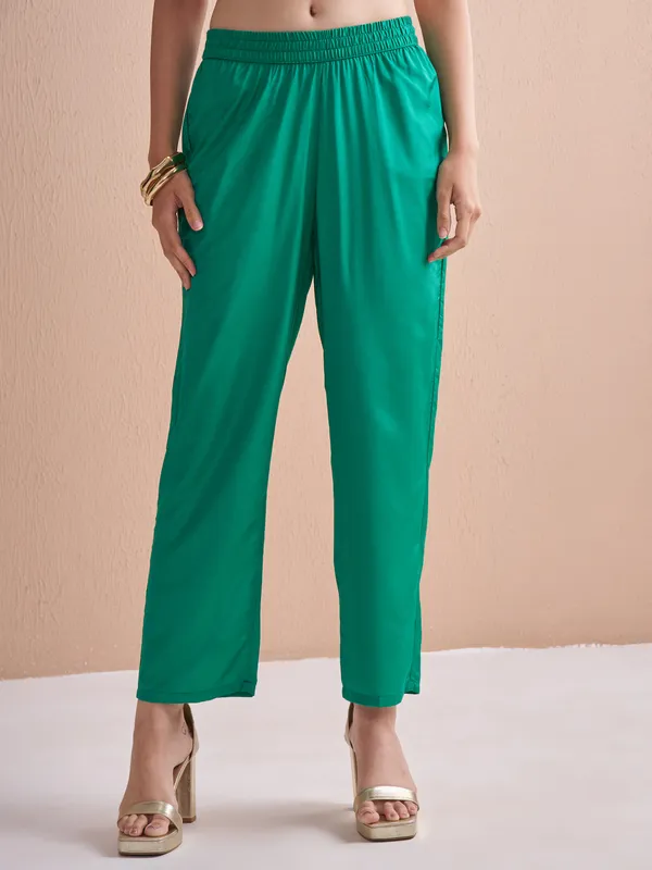 Women Kurta With Trouser And Dupatta