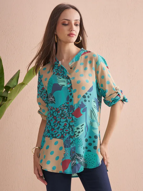 Women Printed Casual Shirt