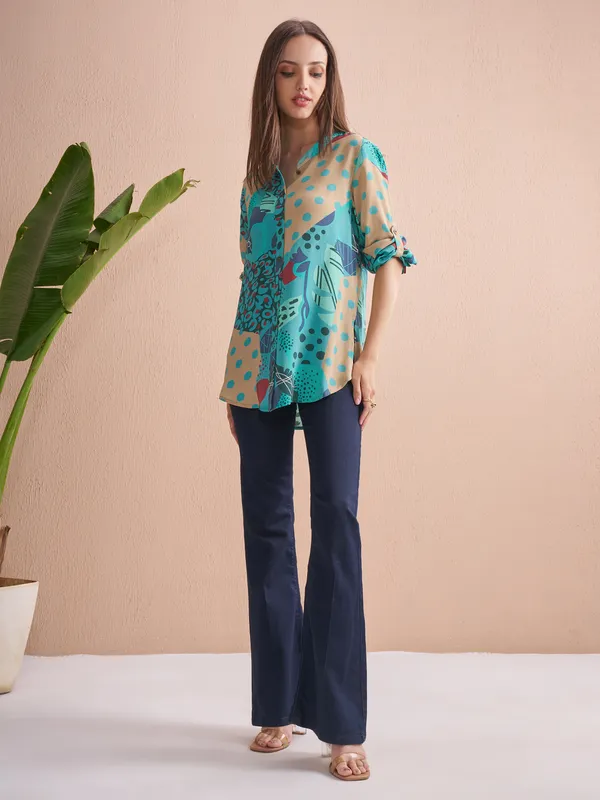 Women Printed Casual Shirt