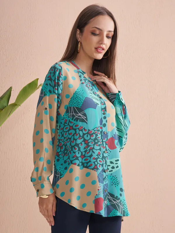 Women Printed Casual Shirt