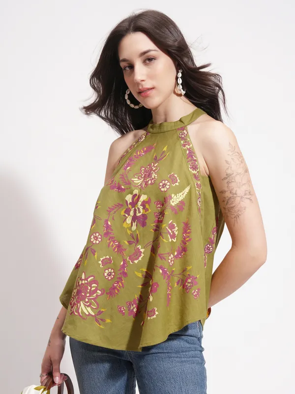 Printed Regular Top