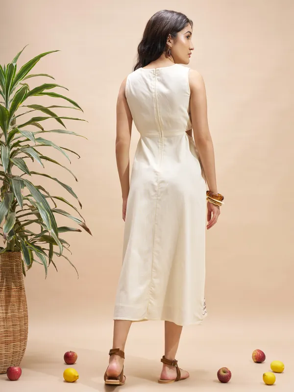 Embroidered Maxi Dress