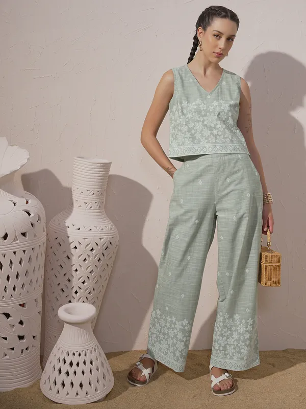 Women Top With Trouser Co-Ords