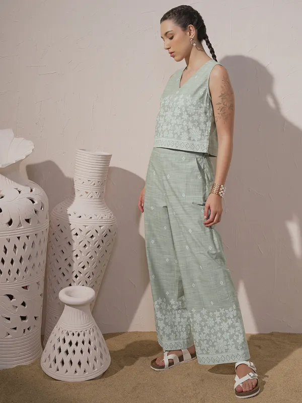 Women Top With Trouser Co-Ords