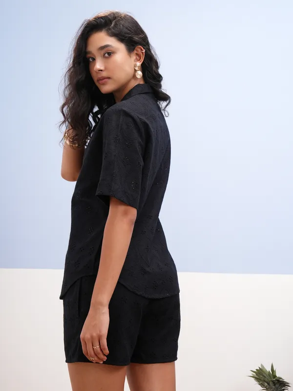 Women Shirt With Shorts Co-Ords