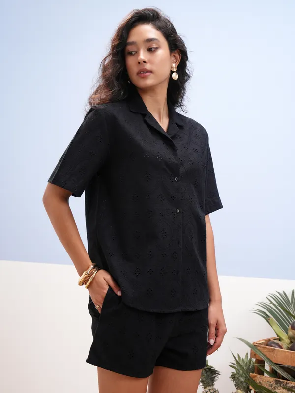 Women Shirt With Shorts Co-Ords