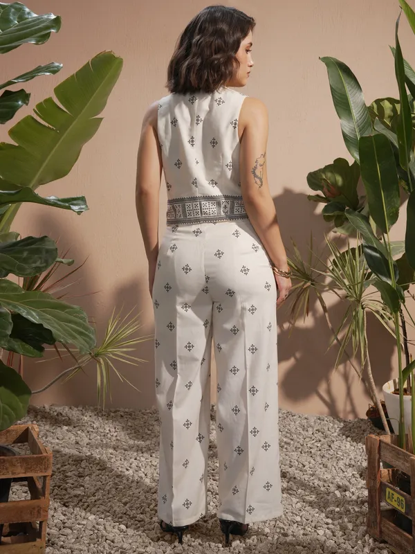 Women Blazer With Palazzos Co-Ords