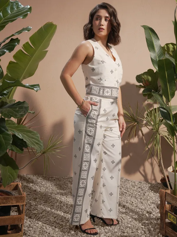 Women Blazer With Palazzos Co-Ords