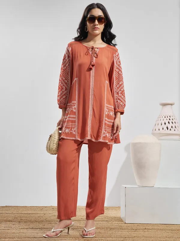 Women Top With Trouser Co-Ords