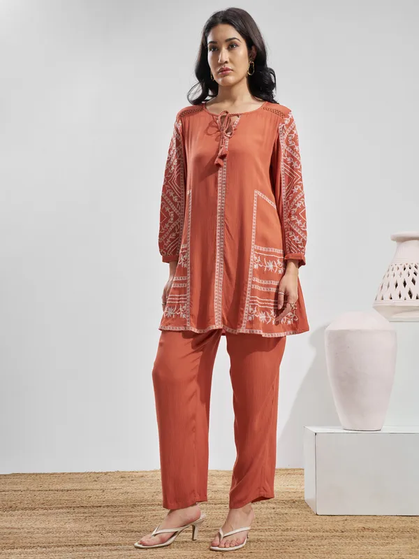 Women Top With Trouser Co-Ords