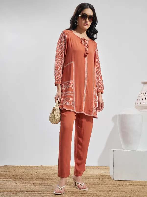 Women Top With Trouser Co-Ords