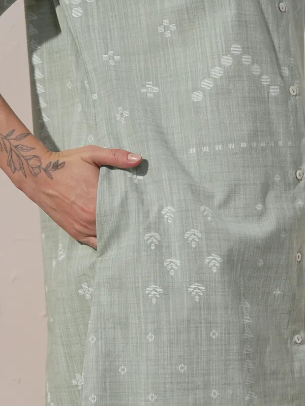 Embroidered Straight Kurta
