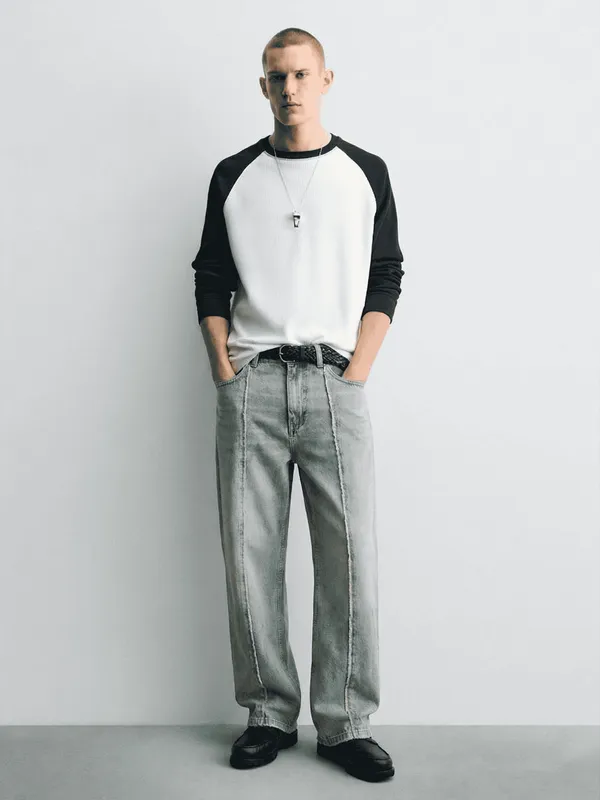 Highlander Men Blue Baggy Stretchable Jeans