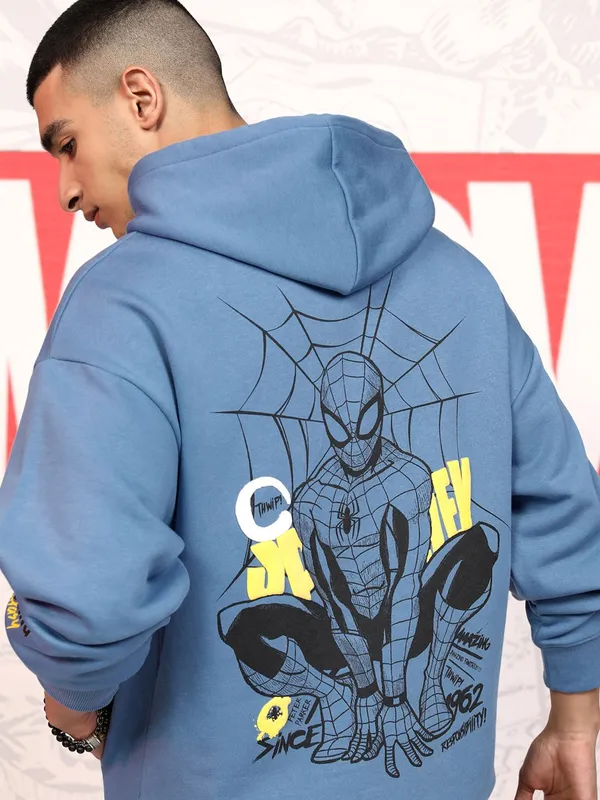 Spider-Man Men Printed Sweatshirt