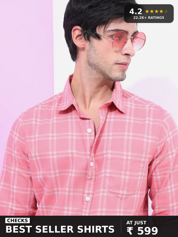 Men Slim Fit Casual Shirt