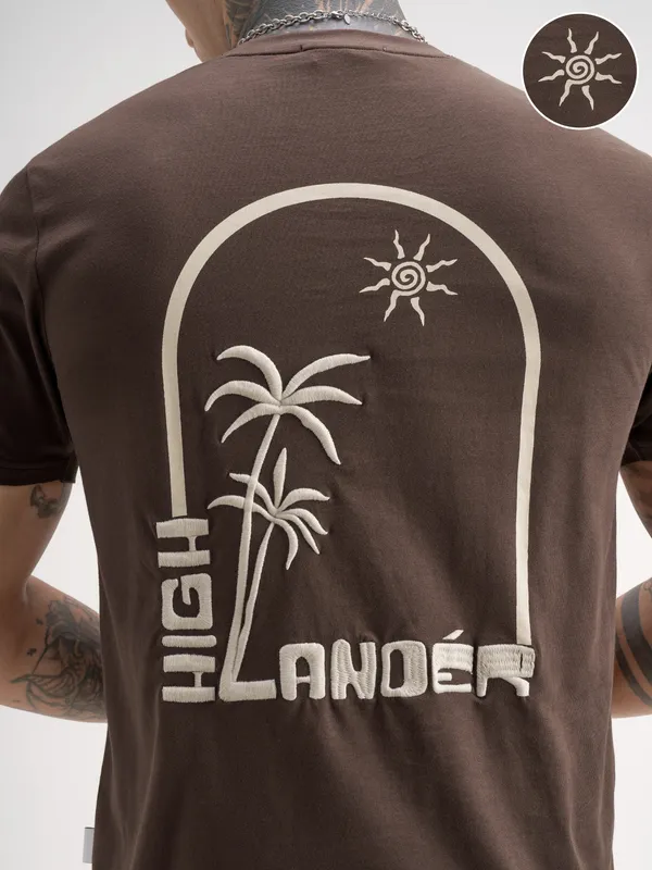 Men Printed Round Neck T-Shirt