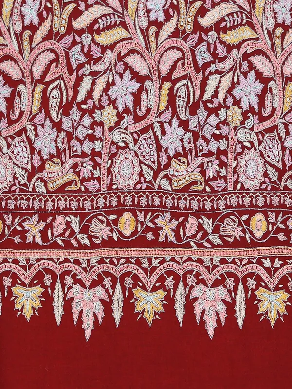 Handloom Pure Pashmina Shawl