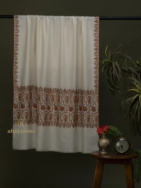 Handloom Pure Pashmina Shawl