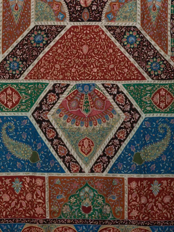 Handloom Pure Pashmina Shawl
