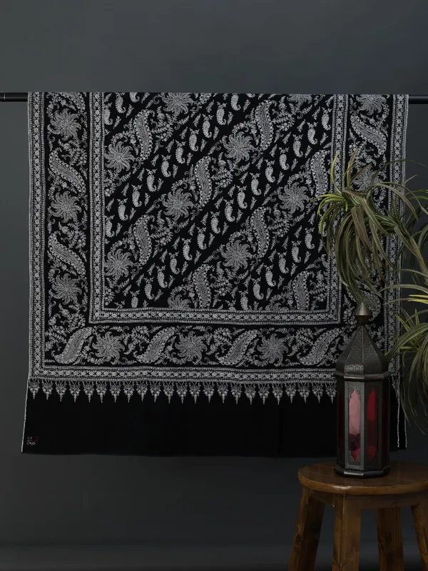 Handloom Pure Pashmina Shawl