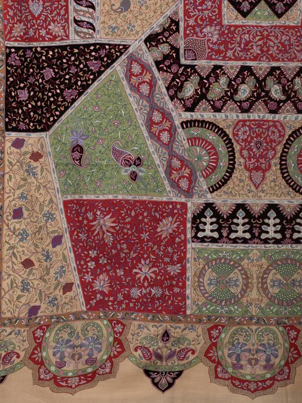 Handloom Pure Pashmina Shawl