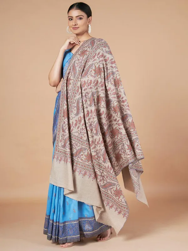 Handloom Pure Pashmina Shawl