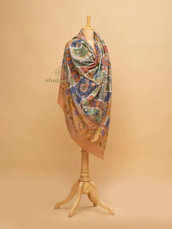 Handloom Pure Pashmina Shawl