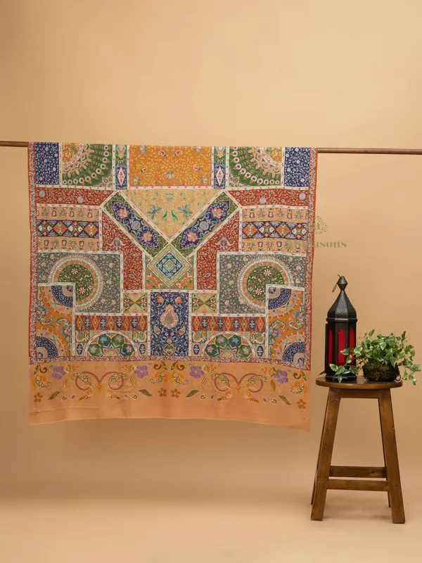 Handloom Pure Pashmina Shawl