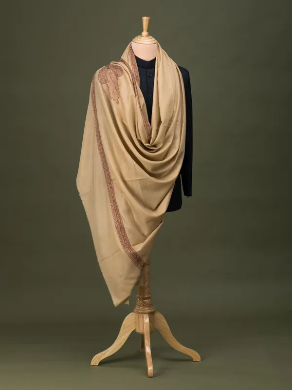 Handloom Pure Pashmina Shawl