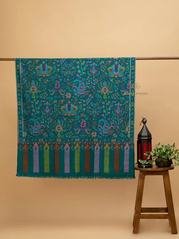 Handloom Pure Pashmina Shawl