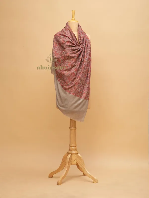 Handloom Pure Pashmina Shawl-Jama