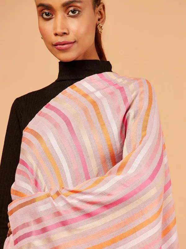 Multi Stripe Stole