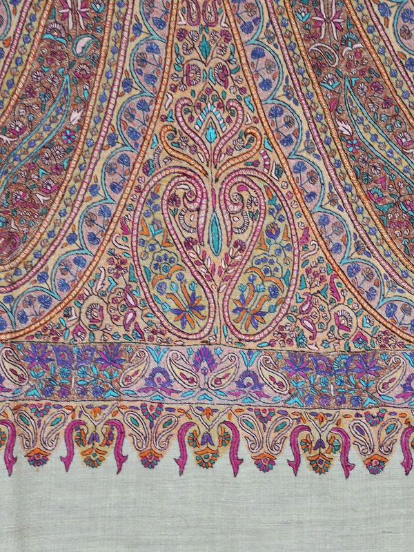Handloom Pure Pashmina Shawl